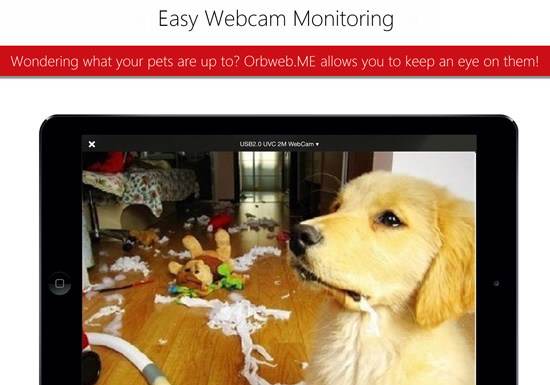 Oebweb webcam monitoring cloud