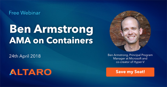 Ben Armstrong ama containers Altaro