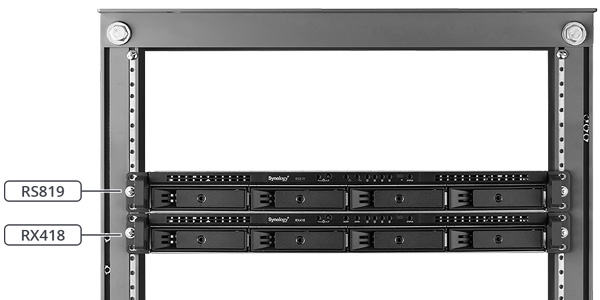 Synology rs819 rack