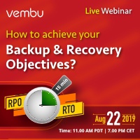 Webinar Vembu data protection backup recovery