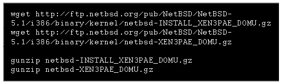 Xen NetBSD