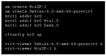 Xen Debian WinXP
