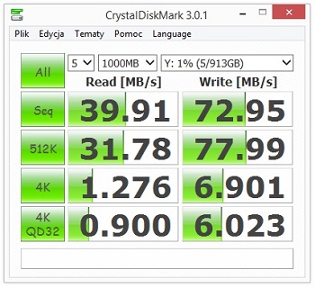 Asustor disk performance