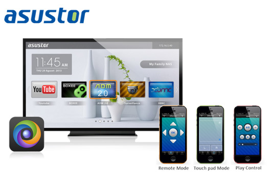 Asustor Portal HDMI mobile apps