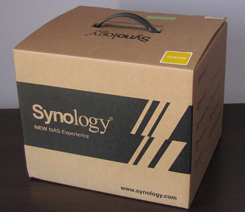 NAS Synology DS414j box pudełko