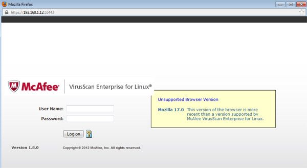 Iomega McAfee VirusScan Enterprise