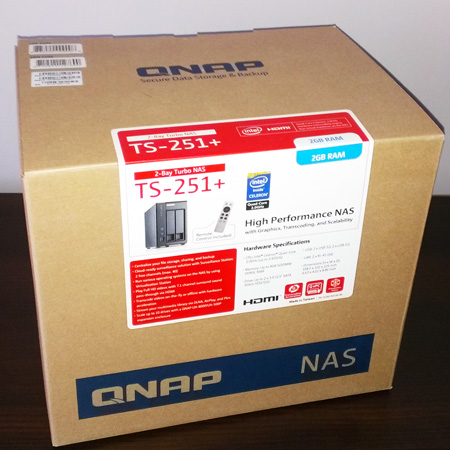 QNAP TS-251+ Box
