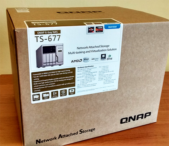 QNAP TS-677 BOX