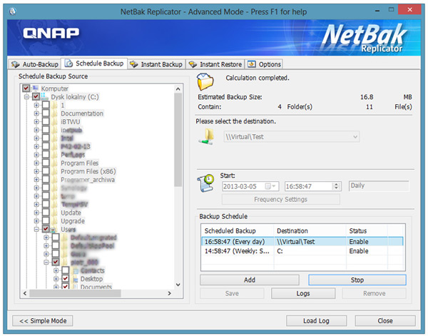 Qnap NetBak Replicator