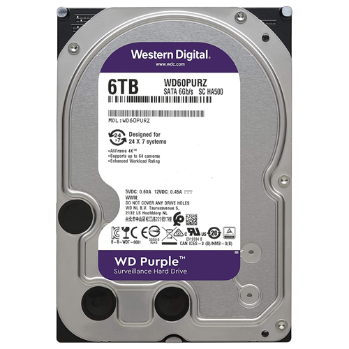 HDD WD Purple 6TB WD6PURZ