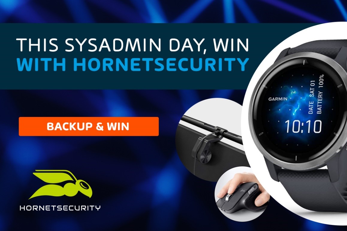 Hornetsecurity SysAdmin Day contest award prize